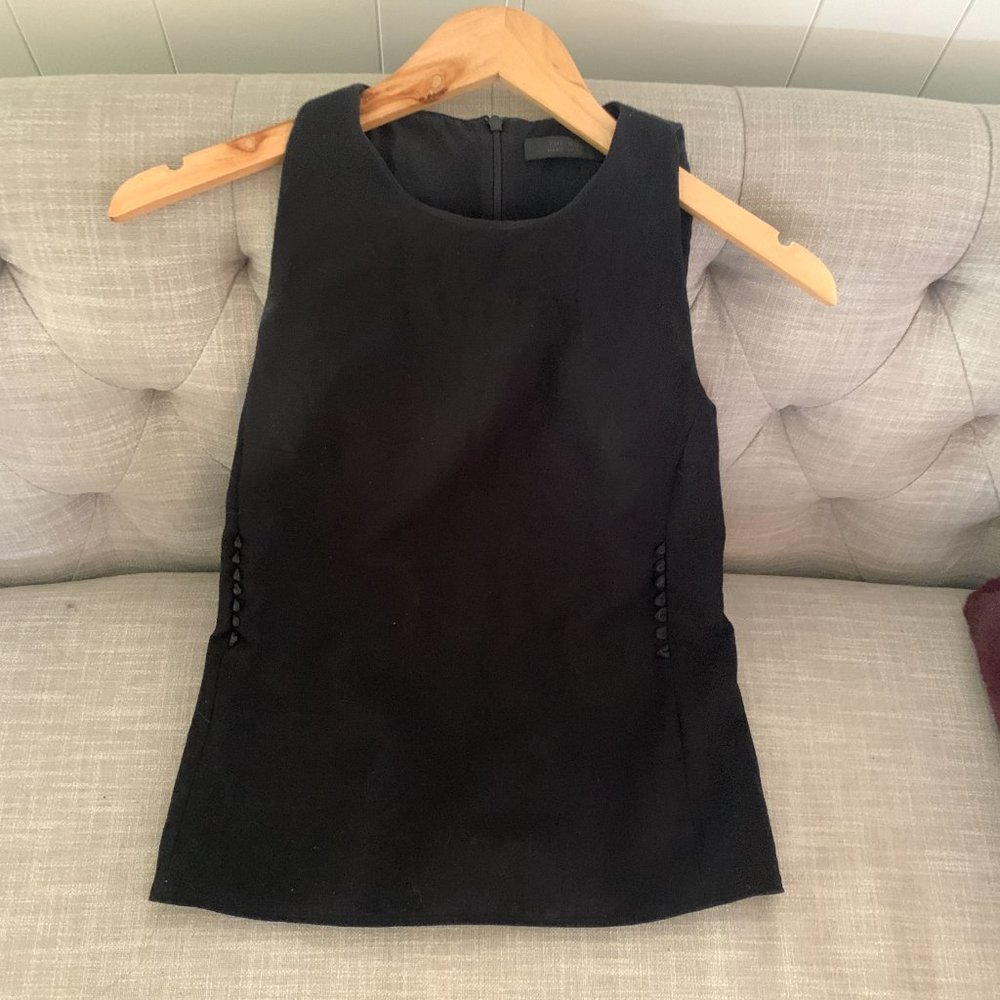 The row black wool dress top US 4 - Picture 1 of 6